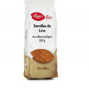 SEMILLAS DE LINO BIO 500GR. EL GRANERO