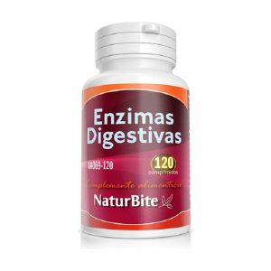 Enzimas digestivas veganas 120 comp. Naturbite