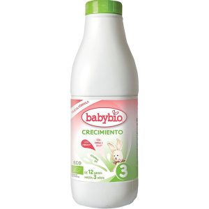 Babybio Leche 3 crecimiento 1L. 12 meses - 3 años