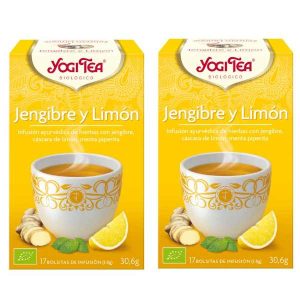 Yogi tea jengibre limón 2x17 filtros 2ª al 50%
