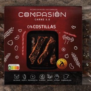 0% Costillas lacadas barbacoa 350 gr Compasion