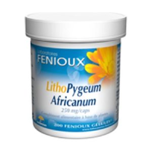LITHO PYGEUN AFRICANUM 200CAPS. FENIOUX