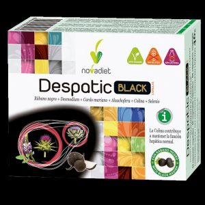 Novadiet despatic black 60 cápsulas vegetales