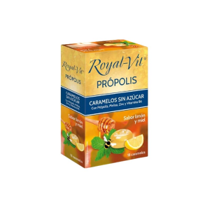 Dielisa royal-vit caramelos s/a limón miel 18 ud.