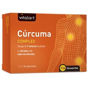 Vitalart curcuma complez 2x30 comp. 2ºuni. 50%