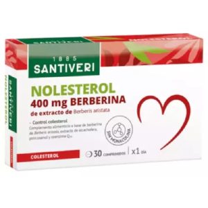 Nolesterol berberina 30 comprimidos 400 mg.
