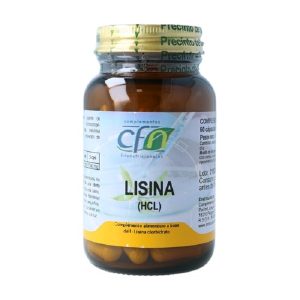 Cfn lisina 60 cápsulas 500 mg.
