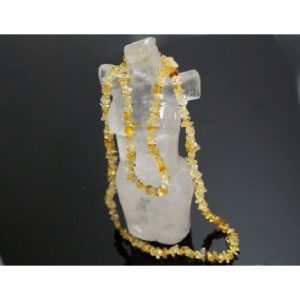 Collar chip citrino