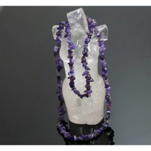 Collar chip amatista