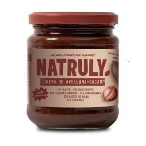 Natruly crema de cacao y avellanas 285 gr.