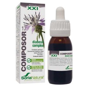 Composor 17 50ml formula XXI diabesil - Soria Natural