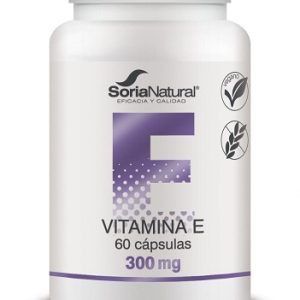 Vitamina E liberación sostenida 60 cápsulas Soria
