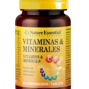 Nature Essential Vitaminas & minerales 60 comp