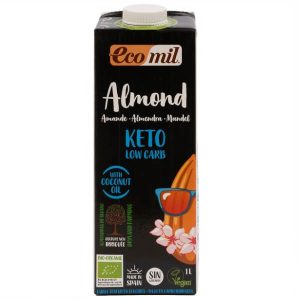 ECOMIL ALMENDRA NATURE KETO 1L.