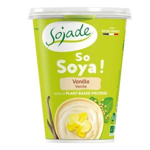 Yogurt Estilo Griego Vainilla 400Gr - Sojade