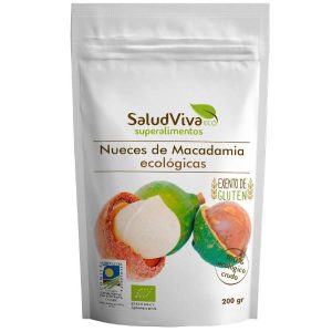 Nueces de macadamia eco 200gr - Saludviva
