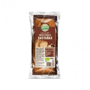 Biocop bizcocho castañas trigo espelta 250 gr.