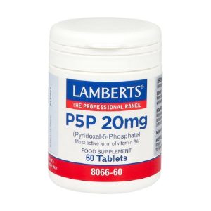 Lamberts P5P (Peridoxal-5-fosfato) 60 cápsulas