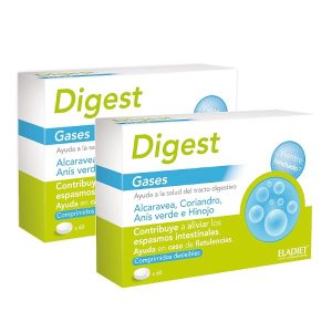 Eladiet gigest gases pack 2 x 60 2ª 25% + kit cult