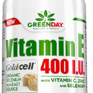 Vitamina E 400 I.U. LIFE+ 200 caps GreenDay Amix