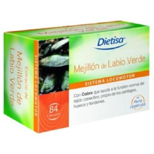 Dielisa extracto de mejillón de labio verde 84 cáp
