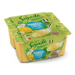 Yogurt sojade mango y coco 4x100 gr.