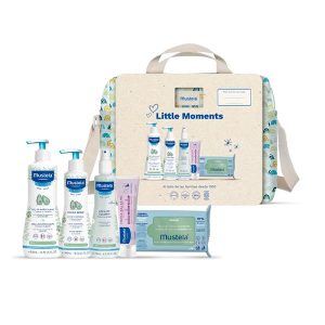 Bolsa de paseo little moments arcoiris mustela