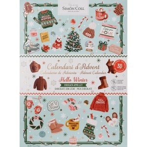 Calendario Adviento figuras 3D 216 gr. Simón Coll