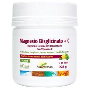 Suravitasan magnesio bisglicinato + vit c 226 gr.