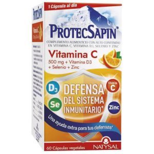 Natysal protecsapin vitamina c 60 cápsulas