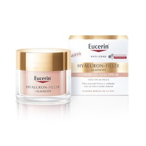 Eucerin hyaluron f.elas. spf30 crema dia ros 50ml.