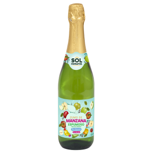 Espumoso manzana sin alcohol 750 ml Solnatural