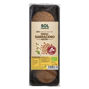 Sol galletas trigo sarraceno endulzadas datil 170