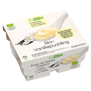 Frusano pudin vainilla orgánico 4x100 gr.