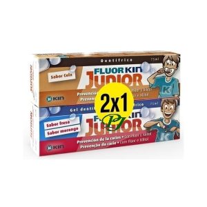 KIN FLUOR-KIN DENTIFRICO JUNIOR COLA+FRESA