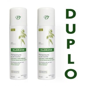 KLORANE CHAMPU SECO AVENA 2X150ML. 40% 2ª