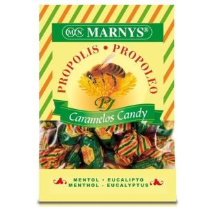 Caramelos Miel Eucalipto Propoleo Verde -  Marnys