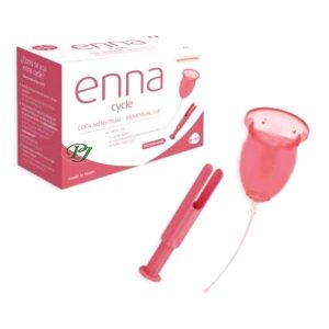Copa Menstrual 2Uds. Talla M Incluye Aplicador - Enna