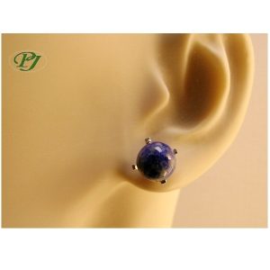 Pendientes Bola Lapislazuli - Promineral