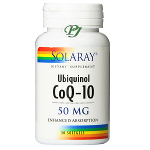 Ubiquinol Co-Q10 50Mg 30 Perlas - Solaray
