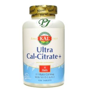 KAL ULTRA CAL-CITRATE + 120TABS.