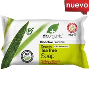 DR.ORGANIC ARBOL DE TE JABON PASTILLA 100 (10) @