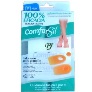 Taloneras Silicona Para Espolon M 38-40 Comforsil - Prim