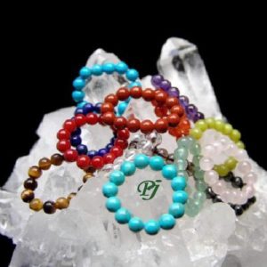 Anillo Tibetano Minerales Varios Bola 4-5Mm - Promineral