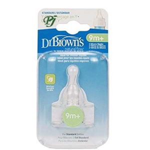 Tetina Estandar Para Cereales 2Uds 9M+ - Dr. Browns