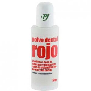 Polvo Dental Rojo 50Gr - Ayurveda