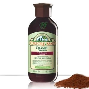 Champu Henna Sandalo Rojizo 300Ml - Corpore Sano