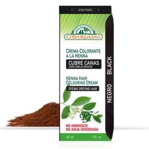 Crema Cubre Cana Negro 60Ml - Corpore Sano