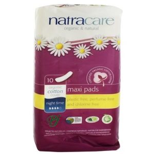 Compresas Noche 10Uds - Natracare