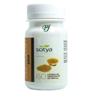 Curcumin Plus 60 Capsulas 550Mg - Sotya